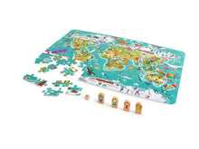 Load image into Gallery viewer, Hape 2-IN-1 WORLD TOUR PUZZLE E1626