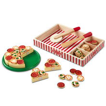 Load image into Gallery viewer, Melissa &amp; Doug Pizza Party - Wooden Play Food