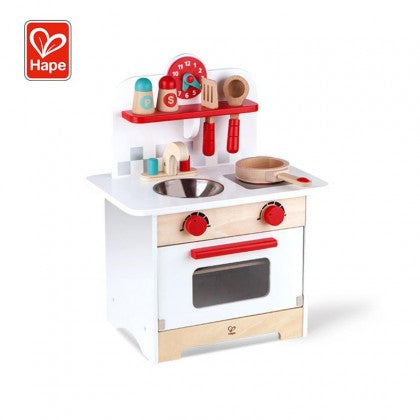 Hape Retro Little Kitchen Role Play For Kids Age 3+