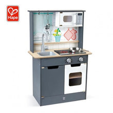 Load image into Gallery viewer, Hape Wooden Kitchen With Lights &amp; Sounds Pretend Play For Kids Age 3 Years+