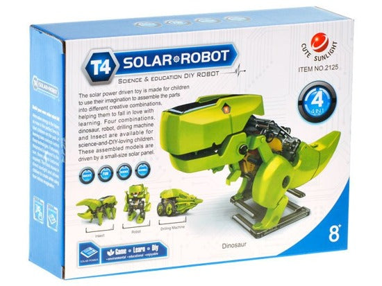4 in 1 solar robot