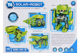 4 in 1 solar robot
