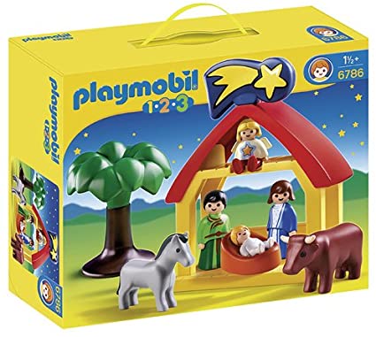 Playmobil 6786 1.2.3 Christmas Manger