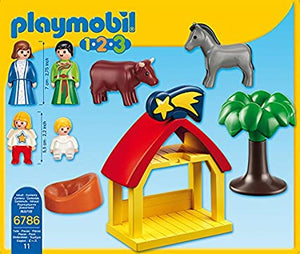 Playmobil 6786 1.2.3 Christmas Manger