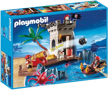 Load image into Gallery viewer, PLAYMOBIL 5622  Pirates - hideout with cannon and watch tower