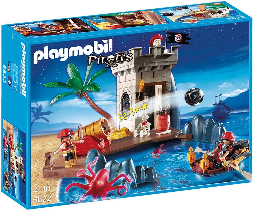 PLAYMOBIL 5622  Pirates - hideout with cannon and watch tower