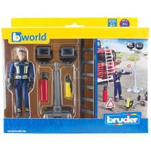 Load image into Gallery viewer, Bruder Fire Brigade Figure Set