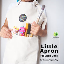 Load image into Gallery viewer, Chubby Fingers Little Apron for Little One