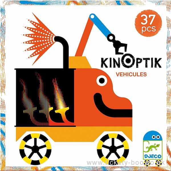 DJECO Kinoptik Vehicles Construction Toy