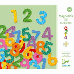 Djeco Magnetic's 38 numbers