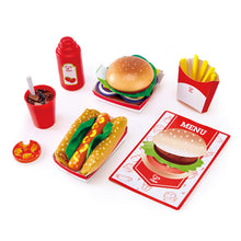 Load image into Gallery viewer, Hape Fast Food Set E3160