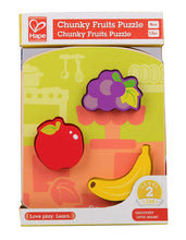 Load image into Gallery viewer, Hape Chunky Fruit Puzzle