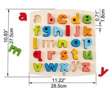 Load image into Gallery viewer, Hape Chunky Alphabet Puzzle