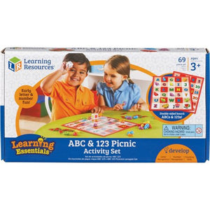 Learning Resources ABC & 123 Picnic Activity Set