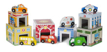Load image into Gallery viewer, Melissa &amp; Doug Nesting &amp; Sorting - Building &amp; Vehicles