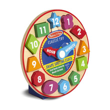 Load image into Gallery viewer, Melissa &amp; Doug Shape Sorting Hunky Clock