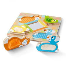 Melissa & Doug First Play - Touch & Feel Puzzle