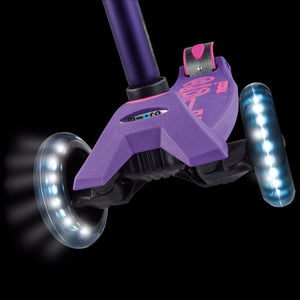 Maxi Micro LED Deluxe Scooter Purple