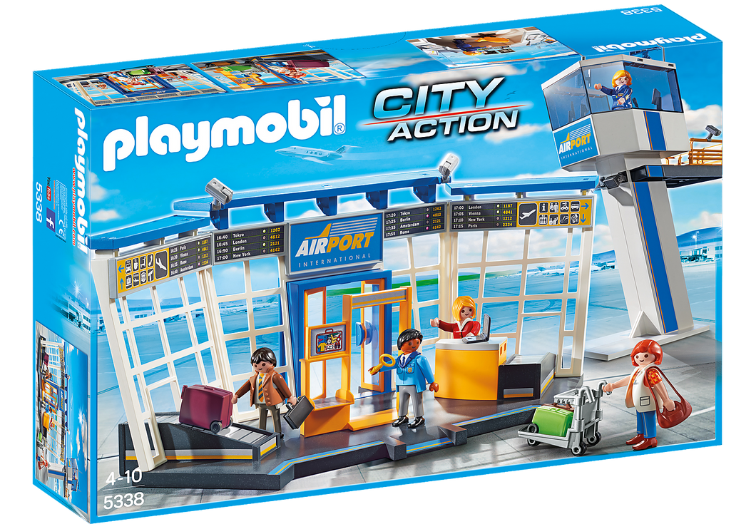 Playmobil City Action Airport Control Tower