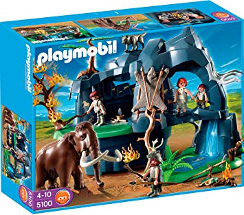 Playmobil Stone Age Cave with Mammoth