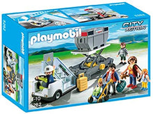 Load image into Gallery viewer, Playmobil Aircraft Stairs with Passengers &amp; Cargo