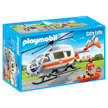 Load image into Gallery viewer, Playmobil Emergency Medical Helicopter