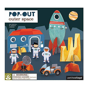 Petit Collage Pop Out - outer space