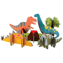 Load image into Gallery viewer, Petit Collage Pop Out - dinosaur