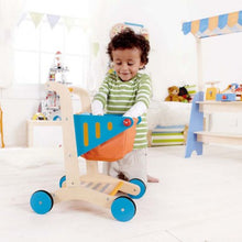 Load image into Gallery viewer, Hape Wooden Shopping Cart Pretend Play Toy For 3 Years+ E 3123