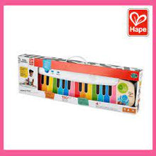 Load image into Gallery viewer, Hape Baby Einstein Notes &amp; Keys Magic Touch Wooden Electronic Keyboard Toddler Toy
