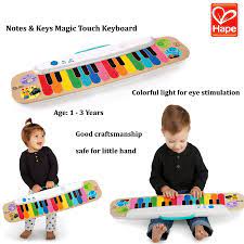 Hape Baby Einstein Notes & Keys Magic Touch Wooden Electronic Keyboard Toddler Toy