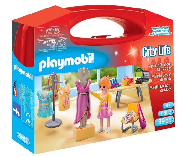 Playmobil City Life Fashion Boutique Carry Case 5652