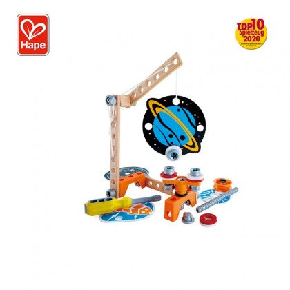 Hape Junior Inventor Magnet Science Lab 34-Piece Magnetic Science Kit, STEAM Educational Toys E 3033